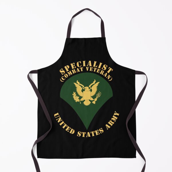 Item preview, Army - Specialist - SP4 - Combat Veteran - Flat X 300 designed and sold by Military Insignia Products.