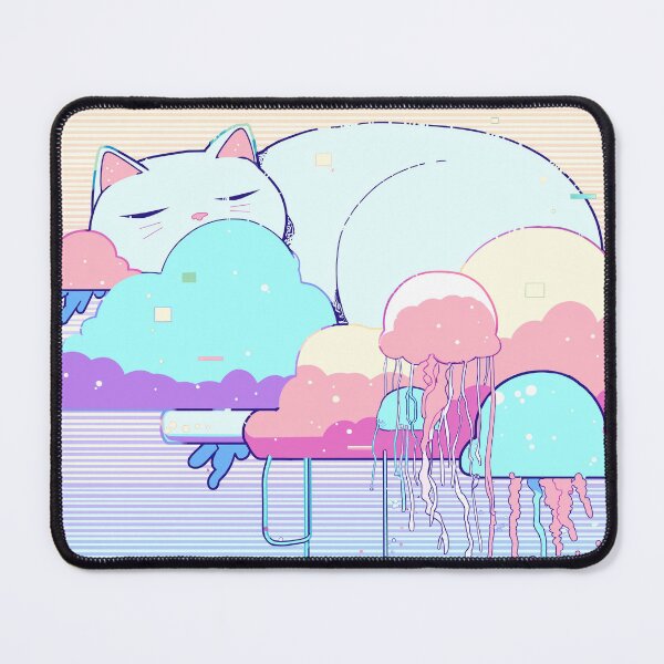 Item preview, Cloud Nap Just Vibes with a Dreamy Cat designed and sold by Bearabilia.