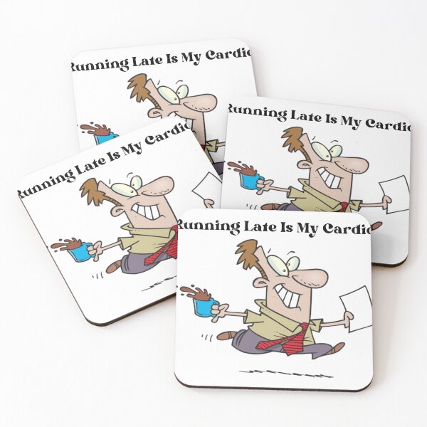 Item preview, Running Late Is My Cardio designed and sold by Gill_Shop.