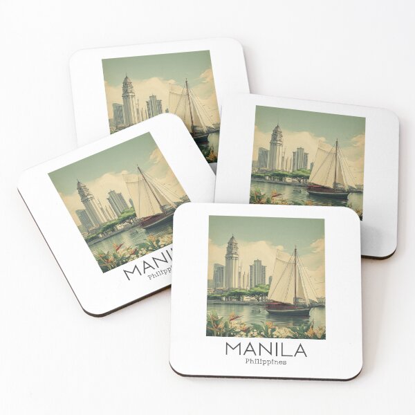 Item preview, A Vintage Illustration of Manila - Philippines  designed and sold by GoodOldVintage.