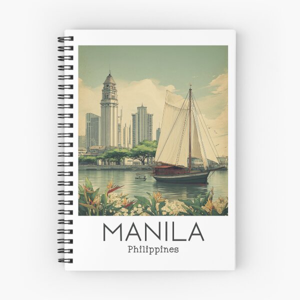 Item preview, A Vintage Illustration of Manila - Philippines  designed and sold by GoodOldVintage.