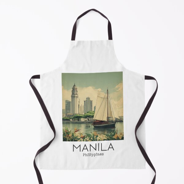 Item preview, A Vintage Illustration of Manila - Philippines  designed and sold by GoodOldVintage.