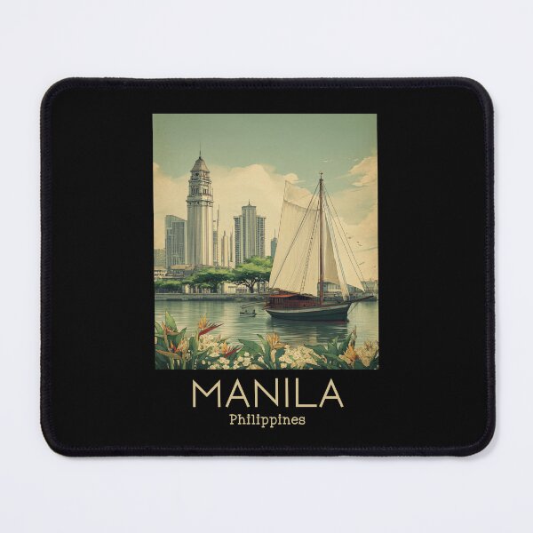 Item preview, A Vintage Illustration of Manila - Philippines  designed and sold by GoodOldVintage.