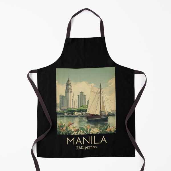 Item preview, A Vintage Illustration of Manila - Philippines  designed and sold by GoodOldVintage.