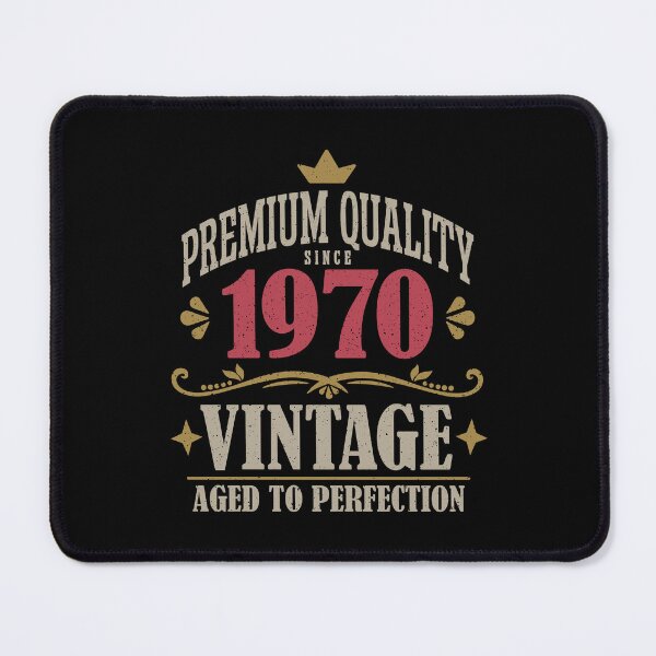 Item preview, 55th Birthday Vintage 55 Years Premium Quality Since 1970 designed and sold by eclecTEEq.