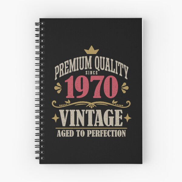 Item preview, 55th Birthday Vintage 55 Years Premium Quality Since 1970 designed and sold by eclecTEEq.
