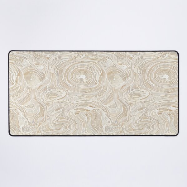 Vista previa del artículo con la obra «Patrón de textura arremolinada beige, arte lineal fascinante, tonos neutros», diseñado y vendido por CoolPixels.