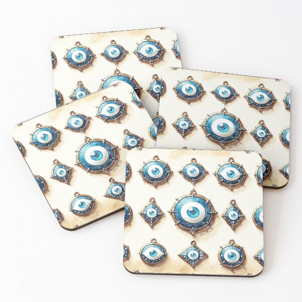 Item preview, Evil Eye Charms designed and sold by Hen-C-Art.