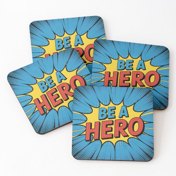 Item preview, Be a Hero - Even a Little One Cartoon Tee designed and sold by Ink & Quip.