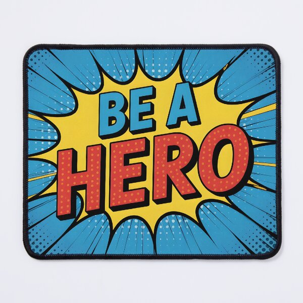Item preview, Be a Hero - Even a Little One Cartoon Tee designed and sold by Ink & Quip.