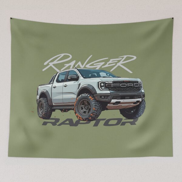 Item preview, Ranger Raptor white OffRoad  designed and sold by TheStreetREV.