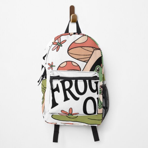 Item preview, Frog Vibes Only – Cottagecore Mushroom Frog Design designed and sold by EpicMediaShop.