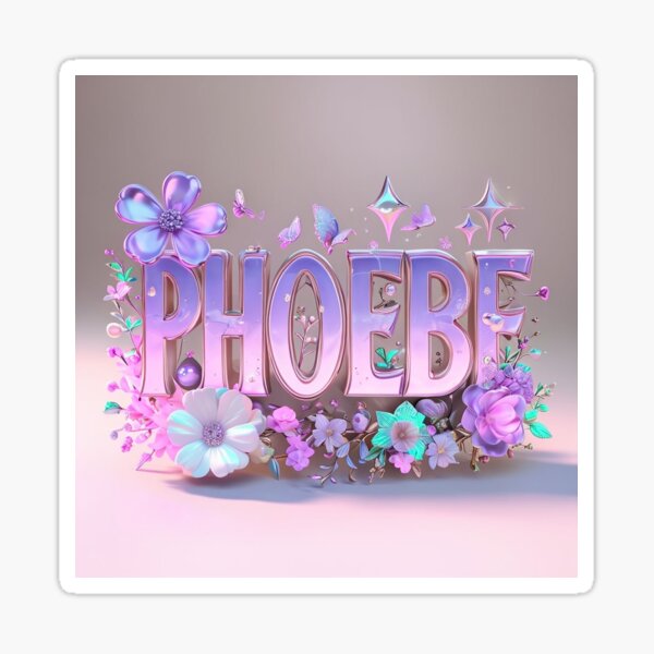 Artikel-Vorschau von „Phoebe“-Namensgraffiti, designt und verkauft von Felicityann-14.