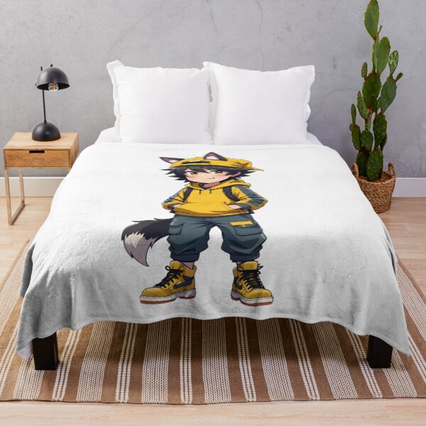 Item preview, Cat Boy Streetwear - Anime flair for your urban lifestyle designed and sold by VectorArtFactory.