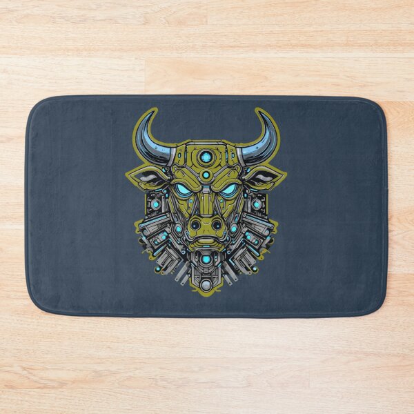 Item preview,  Cyber Minotaur Core designed and sold by MYTHIC PEEL STICKERS.