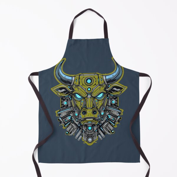 Item preview, Cyber Minotaur Core designed and sold by MYTHIC PEEL STICKERS.