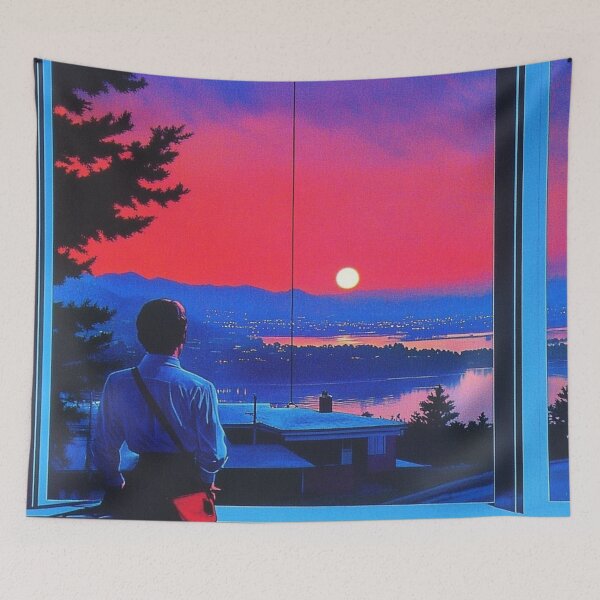Item preview, Pretty Lofi Sunset designed and sold by V-Fantasy.