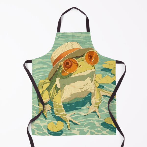 Item preview, Cool Frog Summer Vibes designed and sold by junkydotcom.