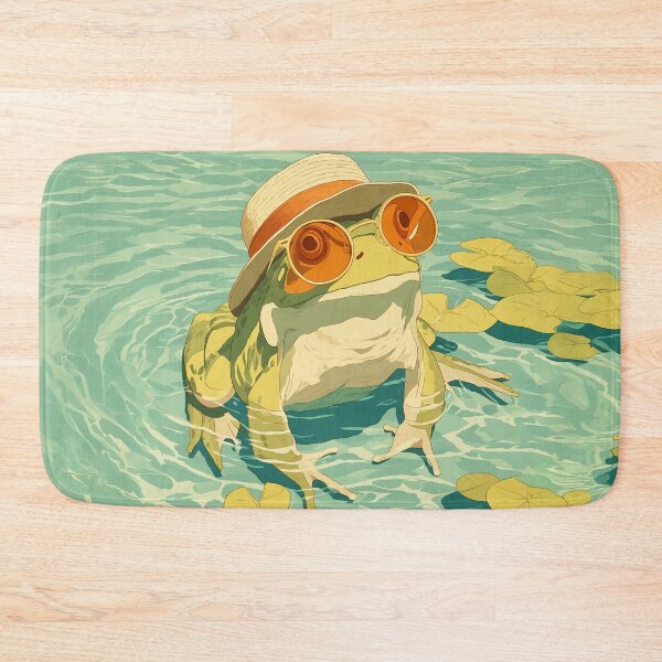 Item preview, Cool Frog Summer Vibes designed and sold by junkydotcom.