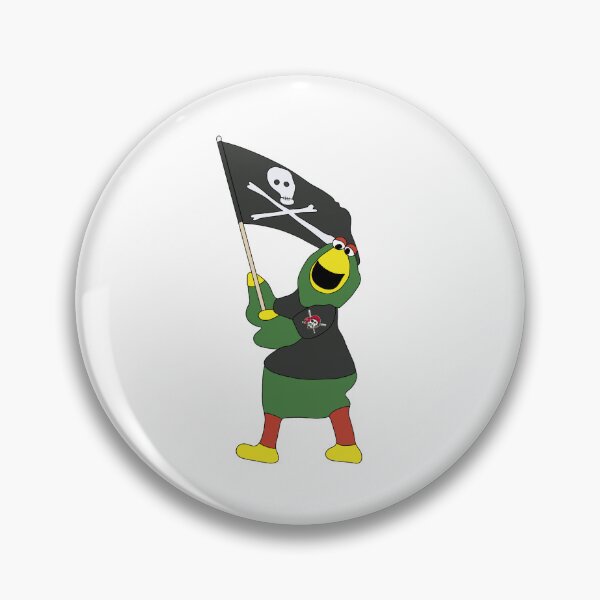 Item preview, Pirate Parrot designed and sold by CrazyCityLady.