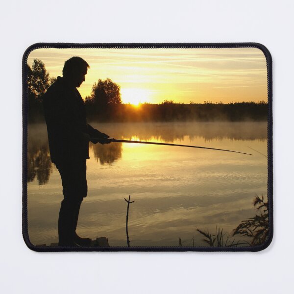 Item preview, Fishing in the morning designed and sold by SVETLANA ZOLOTAREVA.