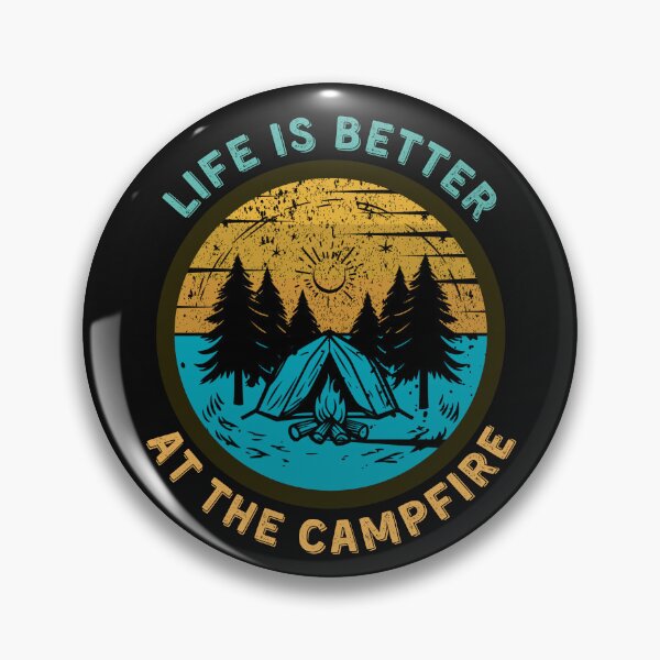 Item preview, Life Is Better At The Campfire designed and sold by Maggie Mustard.