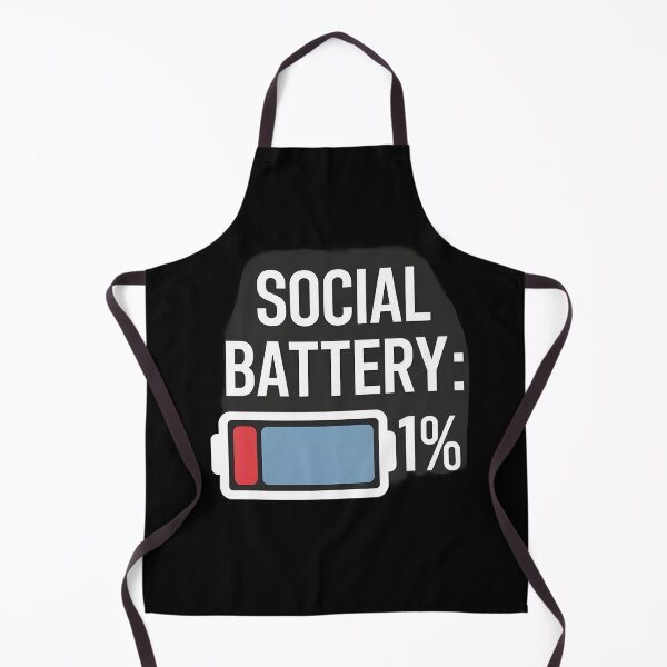 Item preview, Social Battery 1% designed and sold by Dilwish5.