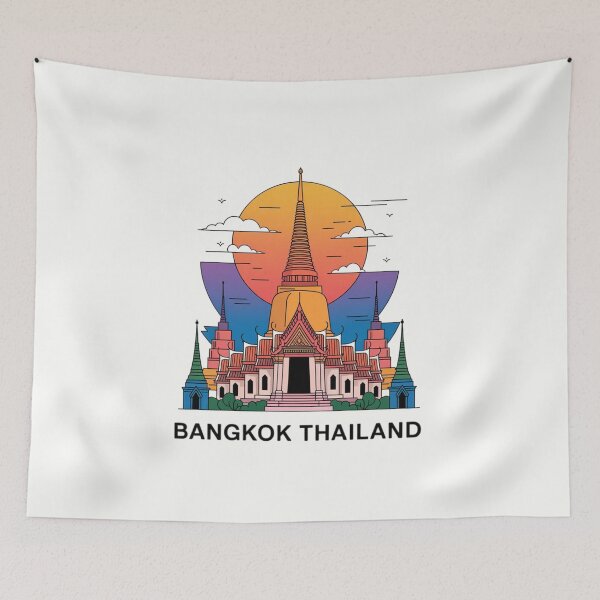 Item preview, World travel fly to Bangkok ,Thailand , brafdesign  designed and sold by Brafdesign.