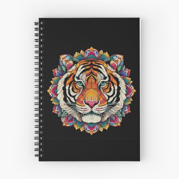 Item preview, Fierce Tiger Mandala Design for Unique Pet Apparel and Accessories #1 – Perfect for Animal Lovers with Wild Style designed and sold by knalpot-design.