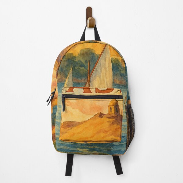 Item preview, Aswan Egypt – Feluccas on the Nile at Sunset designed and sold by Aryabek.