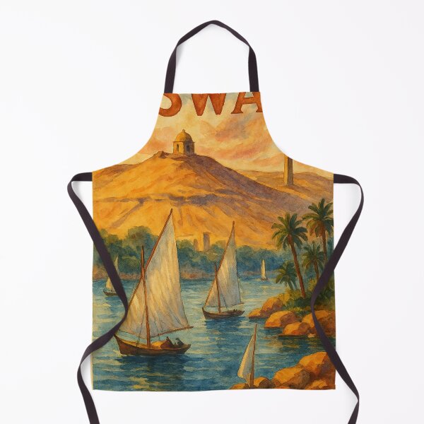 Item preview, Aswan Egypt – Feluccas on the Nile at Sunset designed and sold by Aryabek.