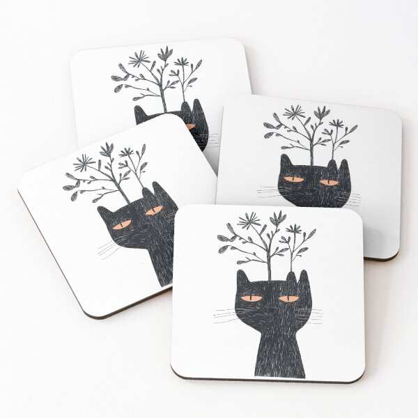 Item preview, Folk Cat: Stylized Feline Folk designed and sold by bapupa.
