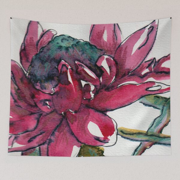 Item preview, Australian Waratah Pink & Red  designed and sold by Geoffrey & Michelle  Thomson.