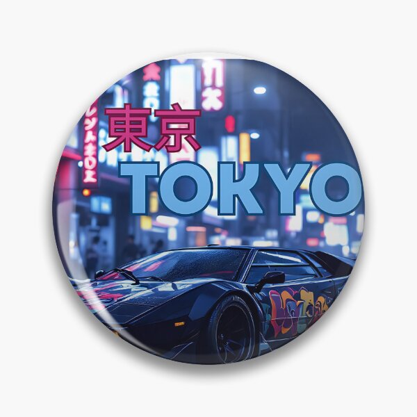 Item preview, JDM- Tokyo  | Colorful Tuning Car | Japanese Street Style designed and sold by MagneticArts23.