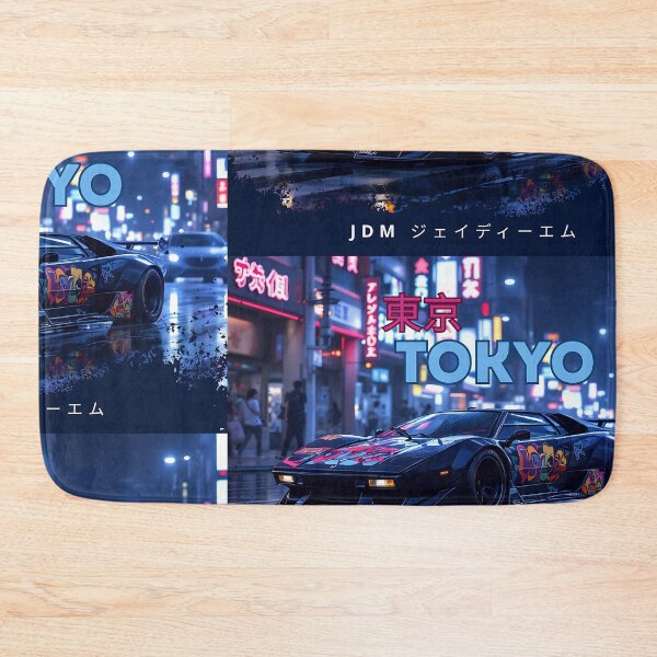 Item preview, JDM- Tokyo  | Colorful Tuning Car | Japanese Street Style designed and sold by MagneticArts23.