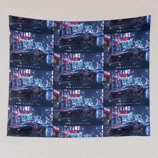 Item preview, JDM- Tokyo  | Colorful Tuning Car | Japanese Street Style designed and sold by MagneticArts23.
