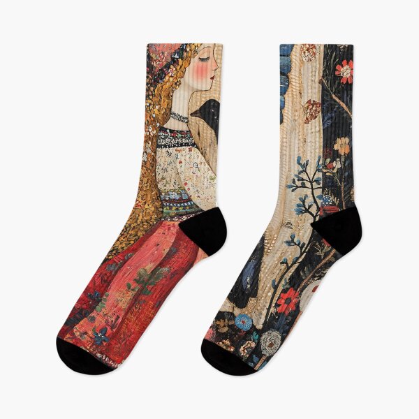Item preview, Folk Art: Whimsical Naive Style designed and sold by bapupa.