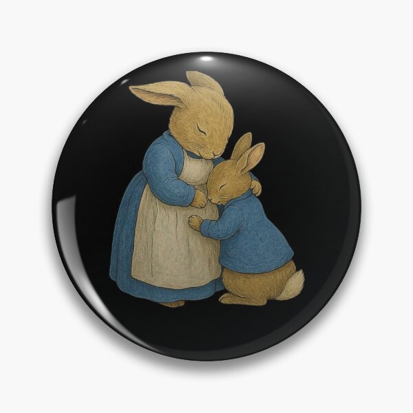 Item preview, Peter Mother Rabbit Retro Cottagecore Easter Bunny designed and sold by love3617.