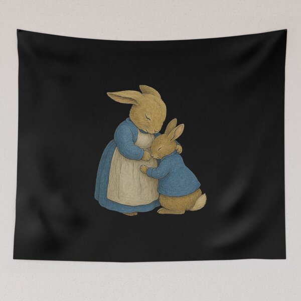 Item preview, Peter Mother Rabbit Retro Cottagecore Easter Bunny designed and sold by love3617.