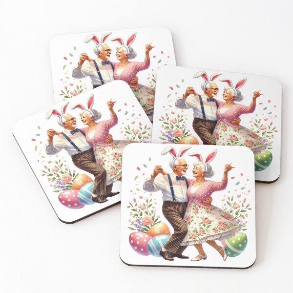 Item preview, Easter Salsa Couple – Vintage Dance Love T-Shirt designed and sold by GeniePixel.