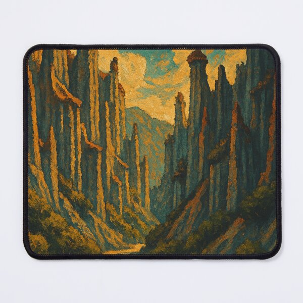 Item preview, Putangirua Pinnacles – Dramatic Earth Formations in Aotearoa designed and sold by Aryabek.