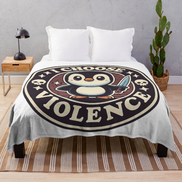 Item preview, I Choose Violence Penguin designed and sold by Blason.
