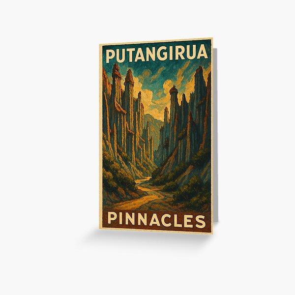 Item preview, Putangirua Pinnacles – Dramatic Earth Formations in Aotearoa designed and sold by Aryabek.