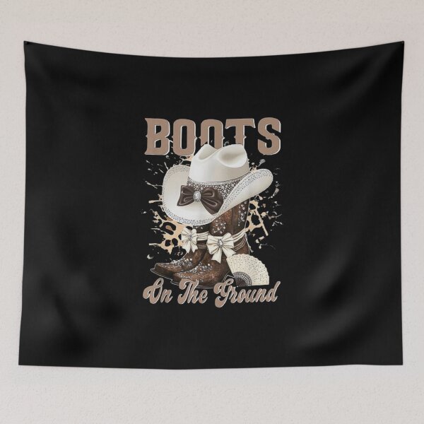 Item preview, Boots On The Ground Boot Cowboy Western Cowgirl Line dance  designed and sold by love3617.