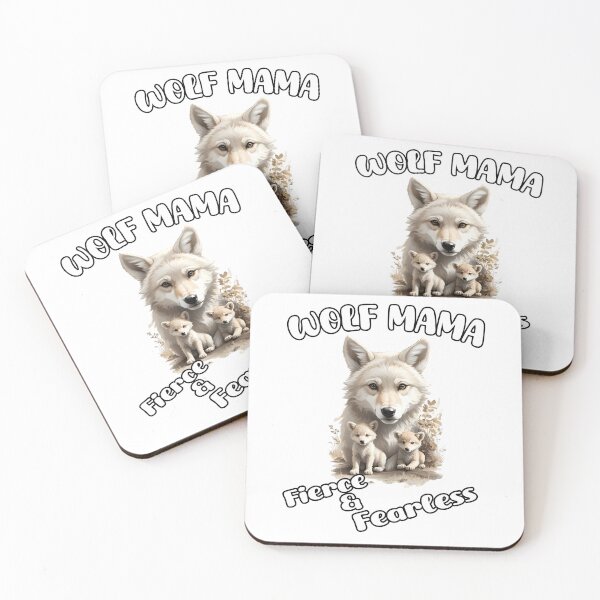 Item preview, Wolf Mama Fierce and Fearless designed and sold by Suldaanstyle.