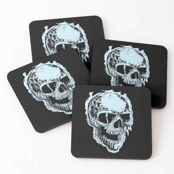 Item preview, Light cobalt Skull design designed and sold by Black shirt Graphics.