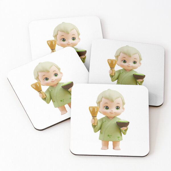 Item preview, Sonny Angel - Kimono Whisk and Matcha Bowl designed and sold by PYXOO.