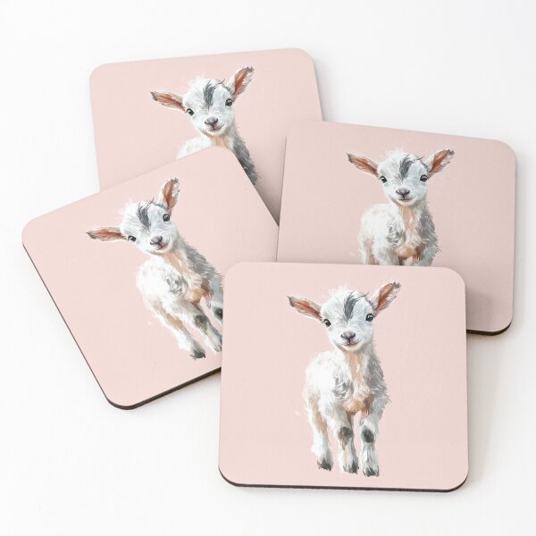 Item preview, Baby goat illustration designed and sold by ByFMV.