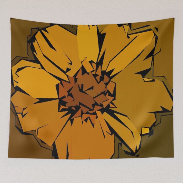 Aperçu de l'œuvre Golden Tournesol créée et vendue par Poetic Patterns Studio.