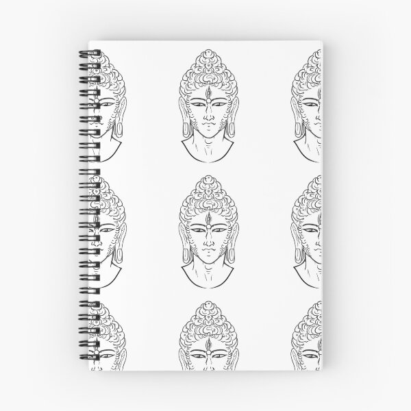 Item preview, Black & White Buddha Buddha Face designed and sold by SRBartist.